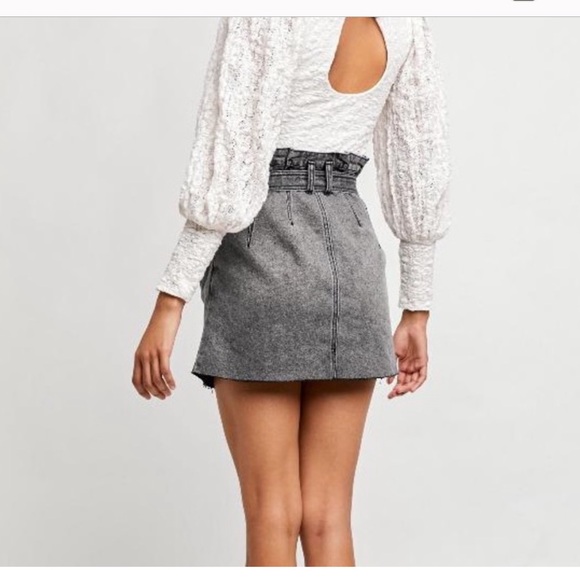 We The Free Jean Skirt - Picture 2 of 8